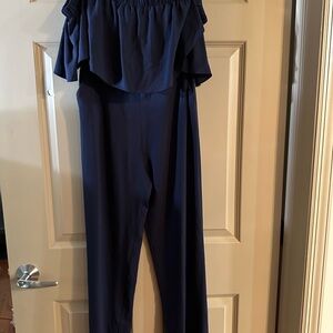 Elegant Navy Jumpsuit
